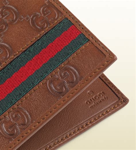 mens brown replica designer gucci wallet|gucci men wallet outlet.